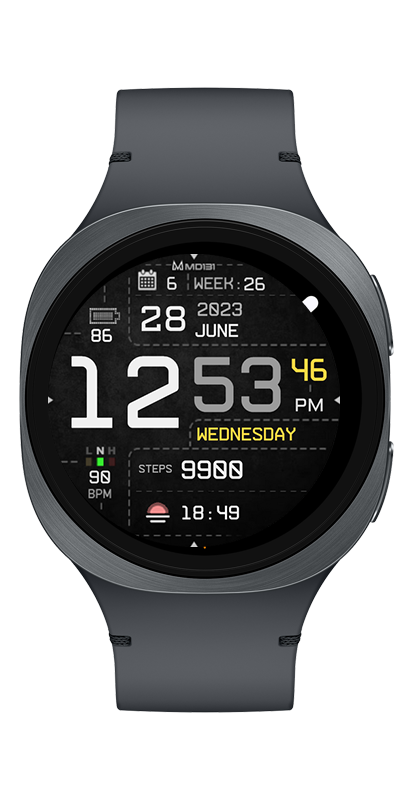 MD131 – Top Digital Watch face