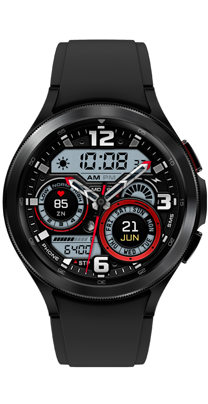 MD176 – Hybrid Sport Digital Watch Face