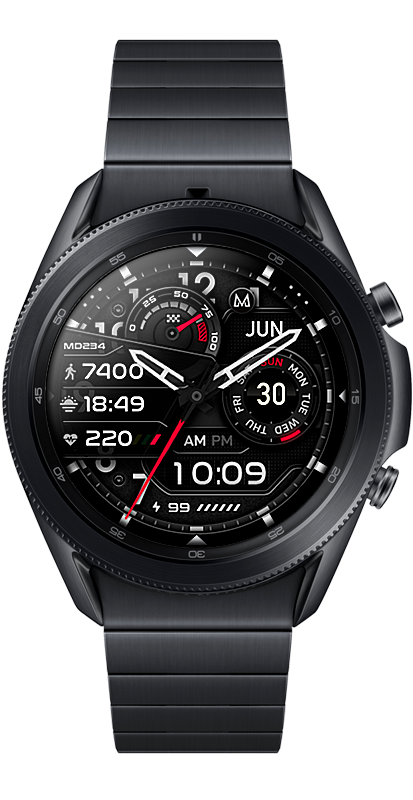 MD234 – Hybrid Digital Watch Face