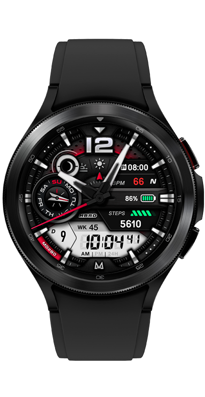 MD312 Hybrid Watch Face - Matteo Dini MD Wear OS Tizen MD312 Hybrid Watch Face - Matteo Dini MD Wear OS Tizen