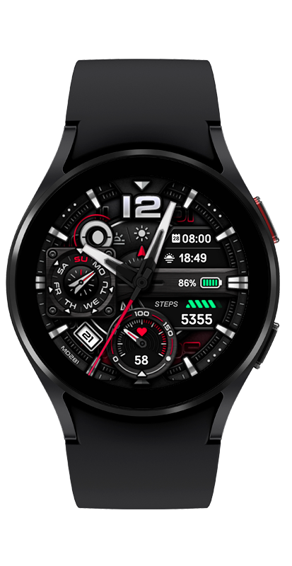 MD281: Analog watch face