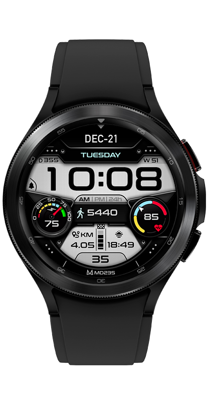 MD235: Digital watch face