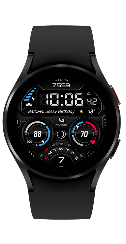 MD289: Digital watch face