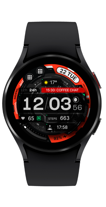 MD290: Modern Watch Face