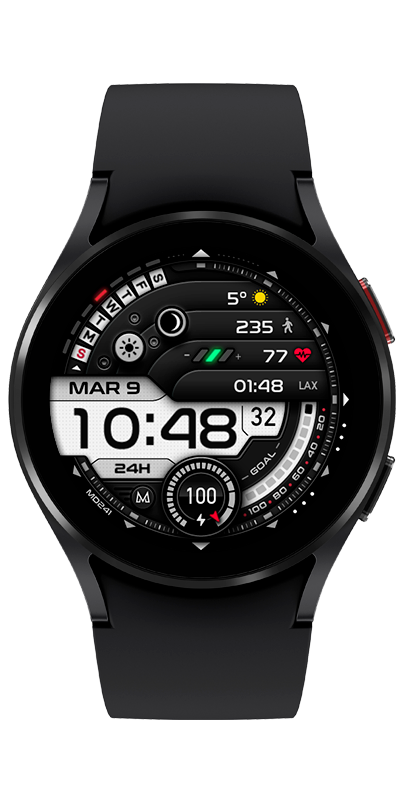 MD241: Digital Watch Face