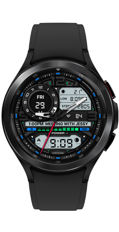 MD296: Hybrid watch face