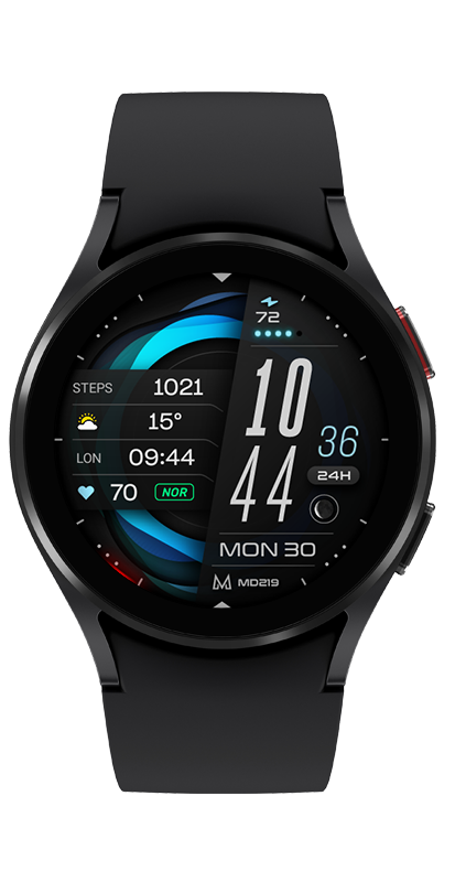 MD219: Digital watch face