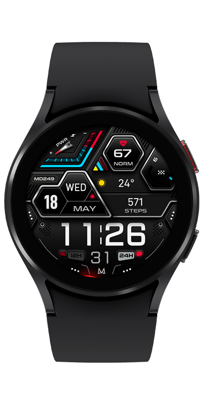 MD249: Digital watch face