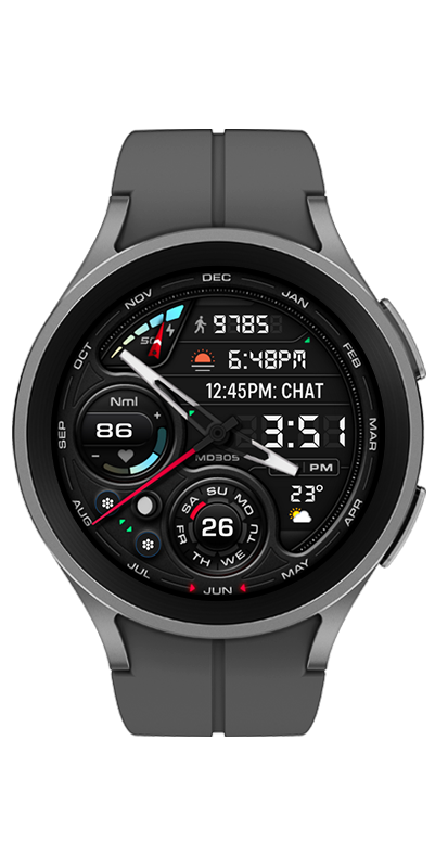 MD305: Analog watch face