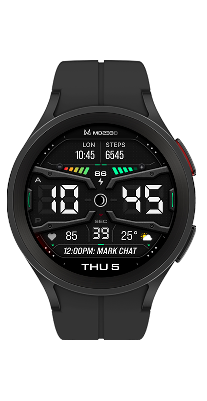 MD233B Digital watch face