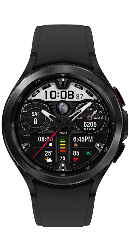 MD311 Hybrid watch face