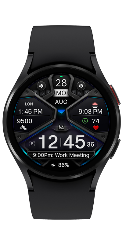 MD326 Modern Watch Face