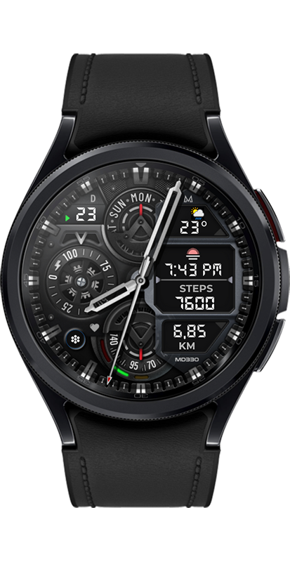 MD330 Analog Watch Face