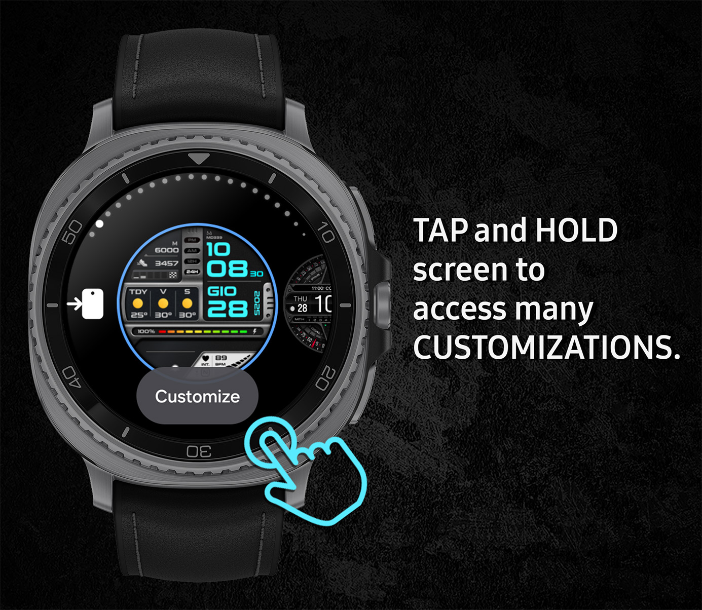 CustomizationWatchFaceWearOS